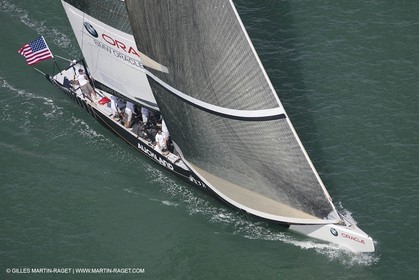 29 01 2009 - Auckland (NZL) -  Louis Vuitton Pacific Series - BMW ORACLE Racing - Training
