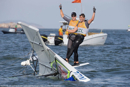 18 08 2016, Rio de Janeiro (BRA), 2016 Olympic Games, Sailing, Medal races