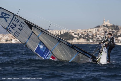 21 03 2013 - Marseille (FRA,13) - Essai du 49er FX