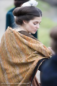 24 02 2007 - Saintes Maries of the Sea (FRA, 13) - Queen of Arles and her assistants in Camargue