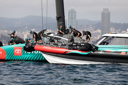 13 10 2024, Barcelona (ESP), Louis Vuitton 37th America's Cup, Final Match, Race Day 2