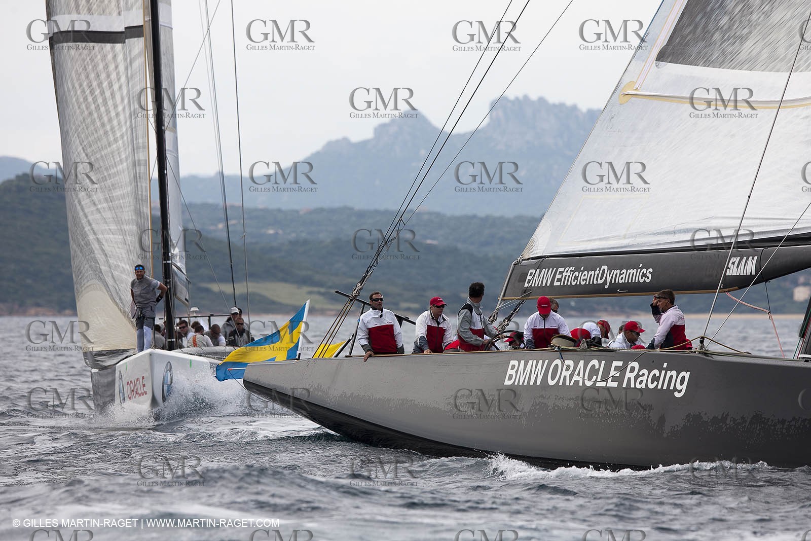19 05 2010 - La Maddalena (ITA, Sardinia) Louis Vuitton Trophy - BMW ORACLE Racing - Training