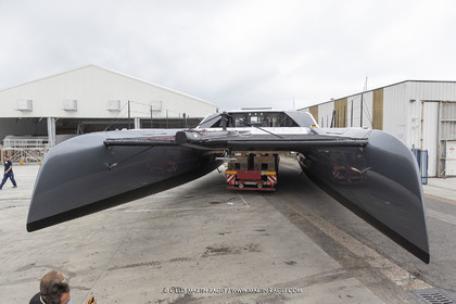 21 07 2020, La Grande Motte (FRA), Gunboat, Gunboat 68 SeaTilt out of the shed