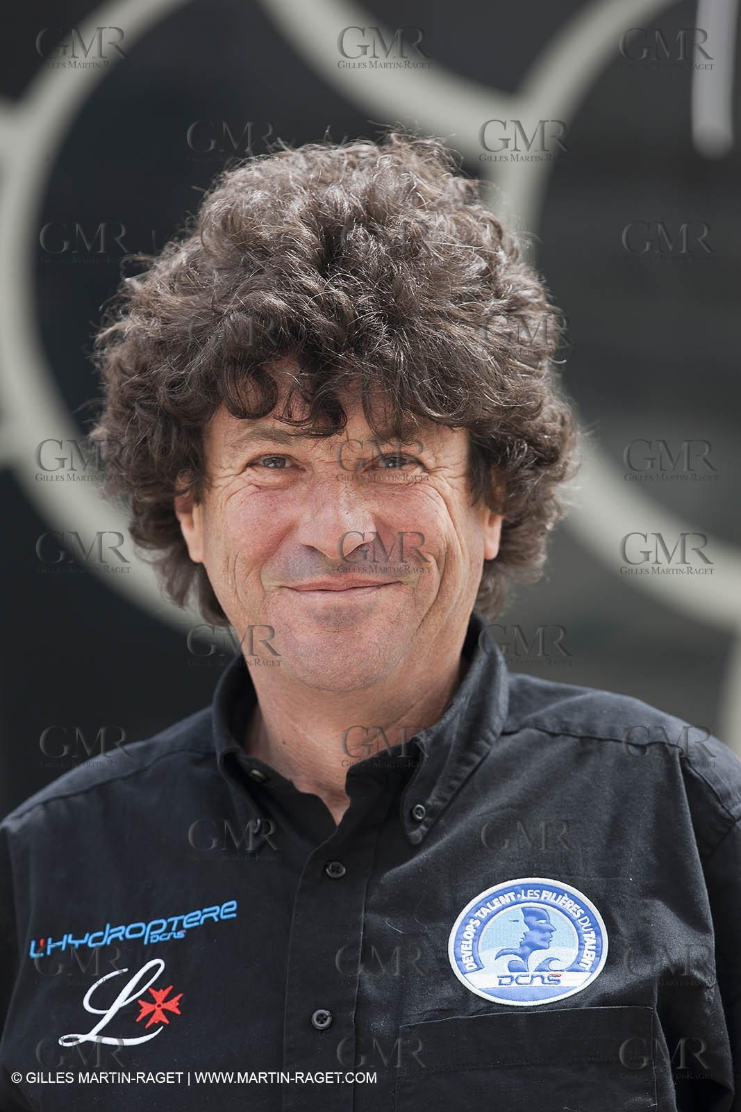 18 04 2012 - La Ciotat (FRA,13) - L'Hydroptère en préparation - Présentation du  nouvel équipage - Jean Le Cam