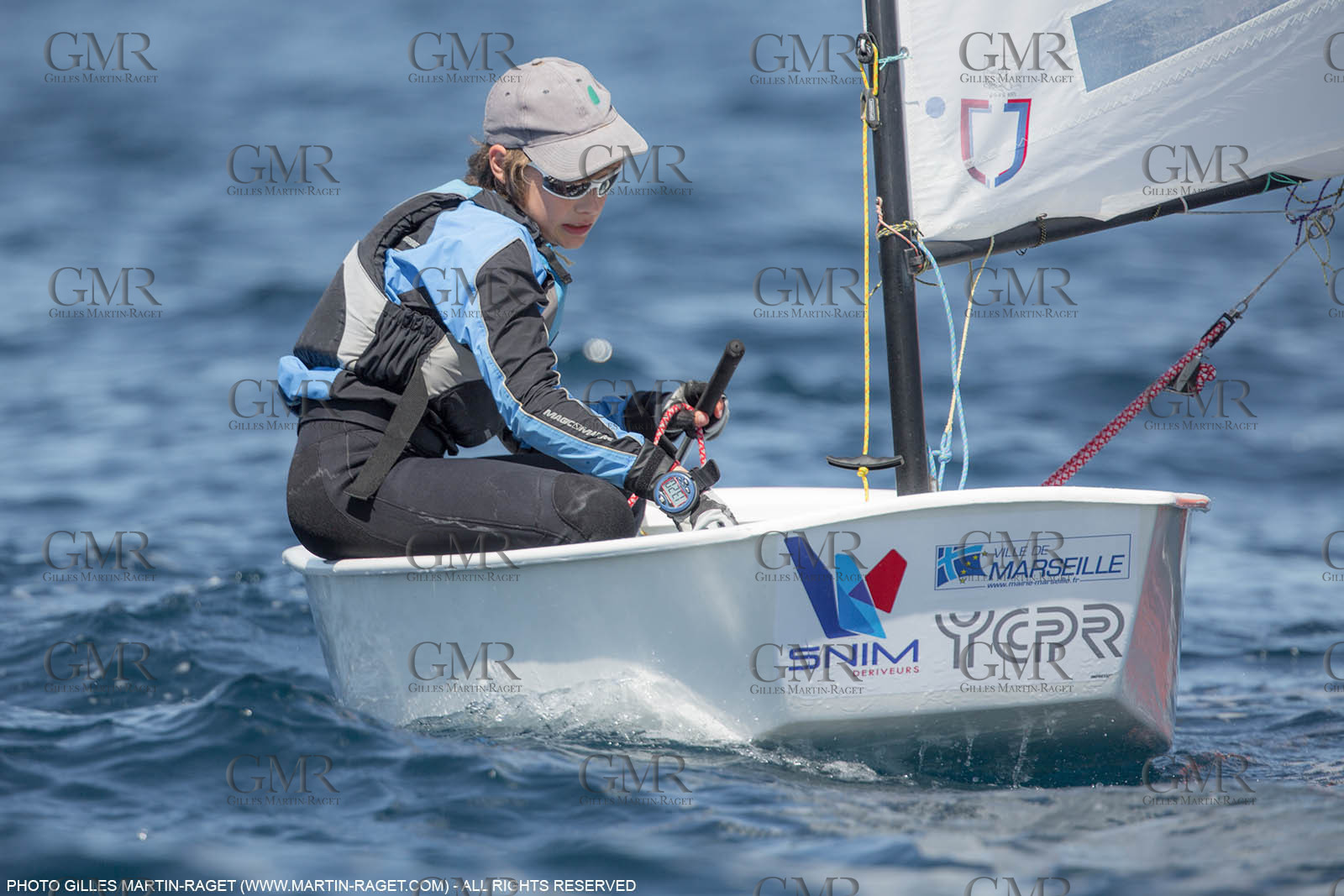 14 04 2016, Marseille (FRA,13), SNIM Dériveurs, Coupe Internationale de Printemps Optimist, Day 4