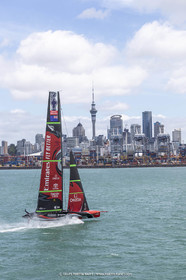11 12 2020 - Auckland (NZL) - 36th America's Cup - Practice Sessions - Day 3 - Emirates Team New Zealand