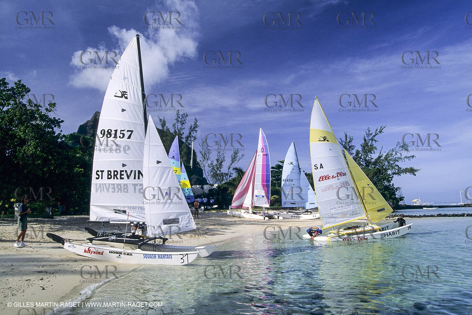 Sailing, dinghies, Round Mauritius Island Raid