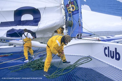 Sailing, OffshoreRacing,maxi Multihulls,  The Race