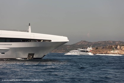18 08 2011 - La Maddalena (ITA, Sardinia) - Motor yacht Inception