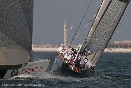 14 11 2010 - Dubai (UAE) - Dubai Louis Vuitton Trophy -  BMW ORACLE Racing - Race Day 1 - Vs All 4 one