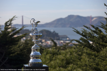 04 01 2011 - San Francisco (USA, CA) - 34th America's Cup - The America's Cup in San Francisco - Golden Gate Bridge