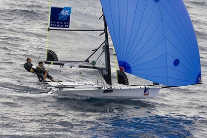 26 04 2007 - 2007 Semaine Olympique Française - Hyères (South of France) - Day 5 - Team France - 49er - Dyen-Rocherieux