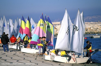 Dériveur - Enfants - Optimists