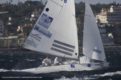 09-05-07 - ISAF SAILING WORLD CHAMPIONSHIPS - CASCAIS 2007 - DAY 6 - Star - FRANCE - Xavier Rohart   Pascal Rambeau