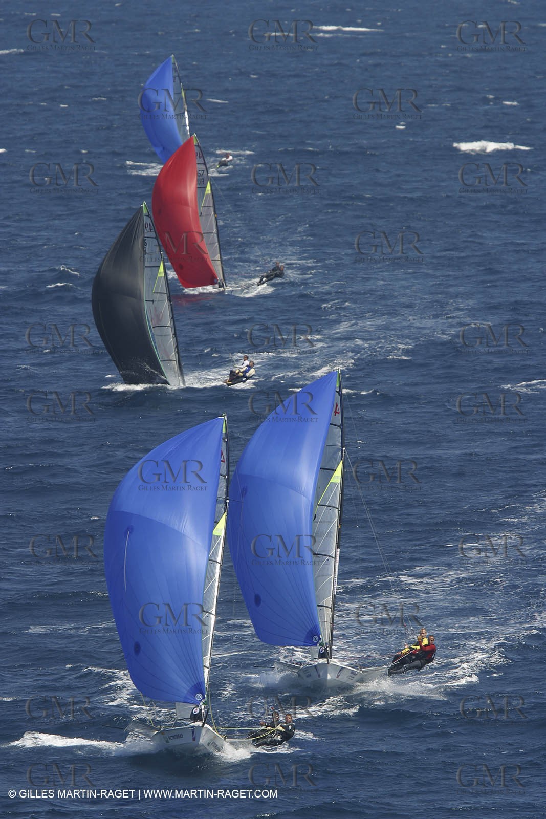 2004 Hyeres Sailing Week (SOF) - 49ers