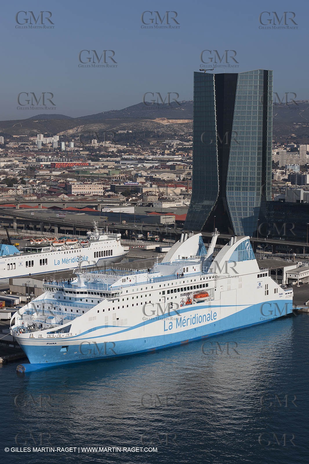 14 01 2012 - Marseille (FRA,13) - La Meridionale shipping company - the Piana off Marseille and the Calanques