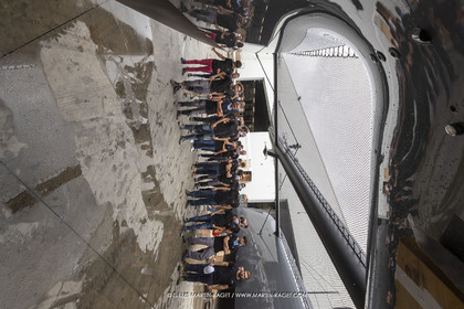 21 07 2020, La Grande Motte (FRA), Gunboat, Gunboat 68 SeaTilt out of the shed