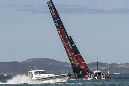 11 01 2021, Auckland (NZL), 36th America's Cup, Practice Racing