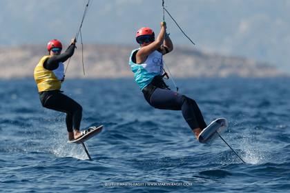 08 08 2024, Marseille (FRA), Paris 2024 Olympic Games, Sailing, Race Day 12
