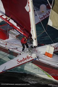 11 10 2008  -Lorient (FRA)  -  Multis Orma - Sodebo (Thomas Coville) - Route du Rhum 2006 training
