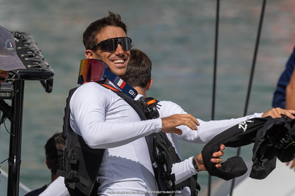 15 09 2023, Vilanova i La Geltru (ESP), 37th America's Cup, Preliminary Regatta N° 1, Race Day 3