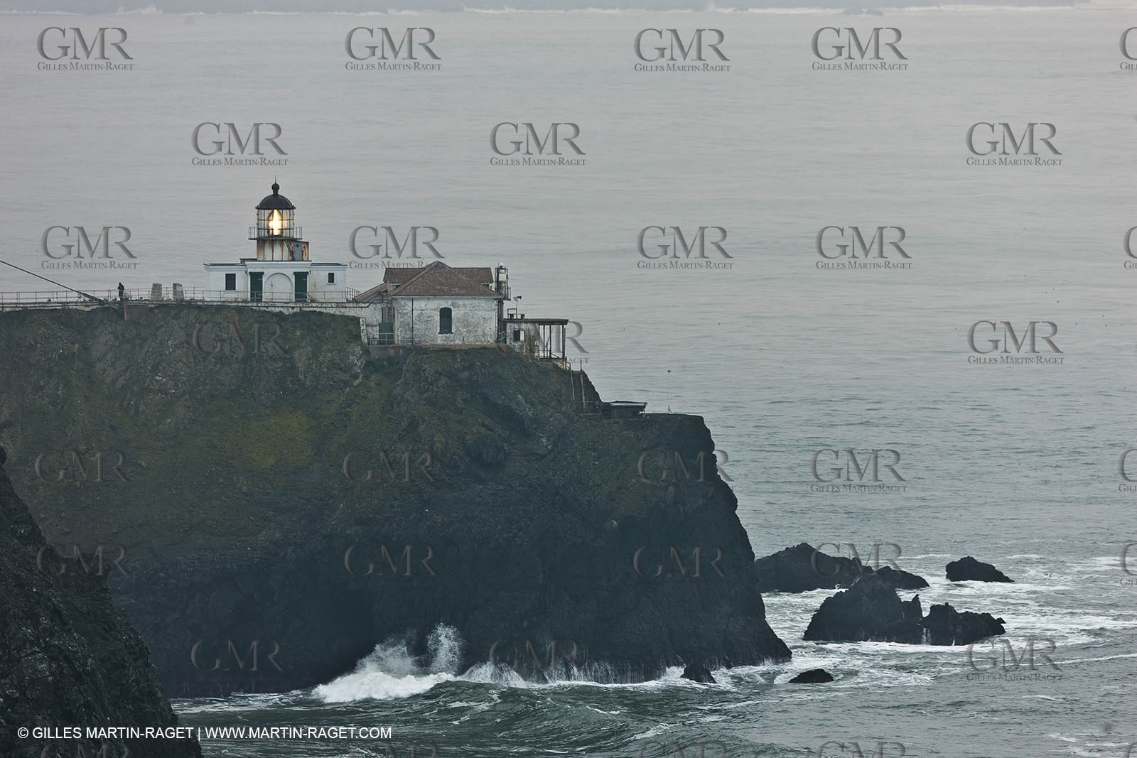 07 01 2011 - San Francisco (USA,CA) -  - Golden Gate National Recreation area - Point Bonita Liighthouse