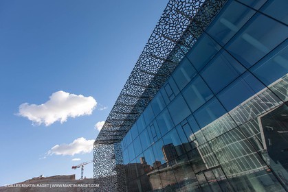 11 01 2013 - Marseille (FRA,13) - Marseille Provence 2013, Capitale européenne de la Culture, Ewplanade du J4, MUCEM et Villa Méditerrannée