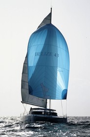 Cruising multihull sailing