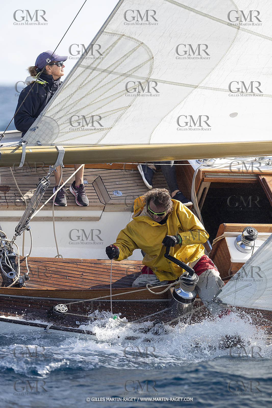 25 09 2022, Saint-Tropez (FRA, 83), Les Voiles de Saint-Tropez 2022, Arrivée des bateaux et de la Coupe d'Automne du Yacht Club de France