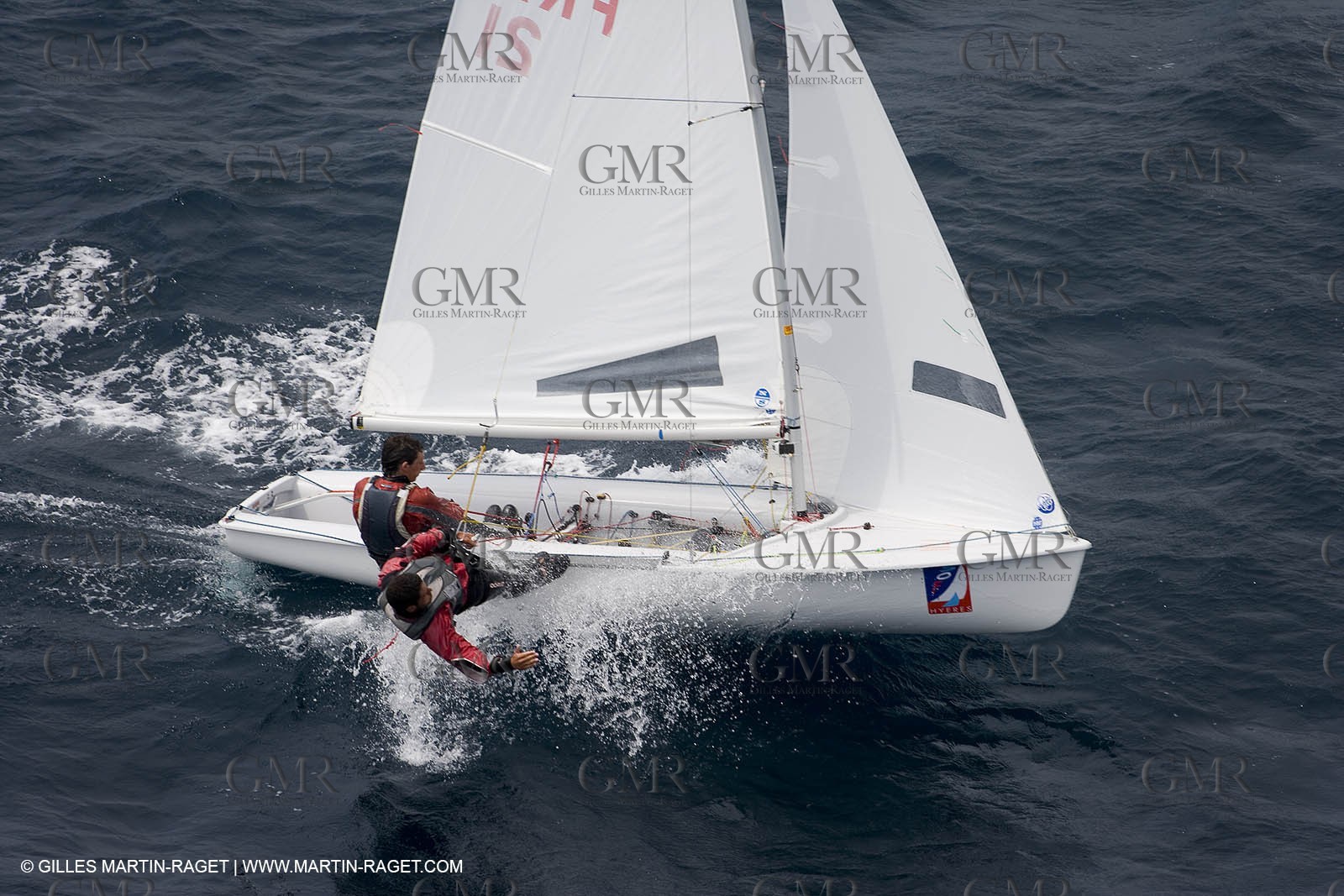 26 04 2007 - 2007 Semaine Olympique Française - Hyères (South of France) - Day 5 - Team France - 470 Homme
