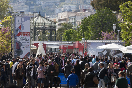 09 04 2012 - Naples (ITA) - 34th America's Cup - America's Cup World Series Naples 2012 - Massive frequentation at the public village