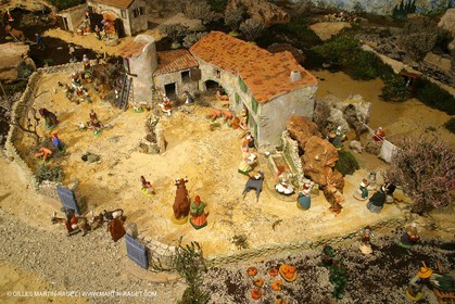 Great crib from les Saintes Maries de la mer (FRA, 13) for Christmas, December 2010