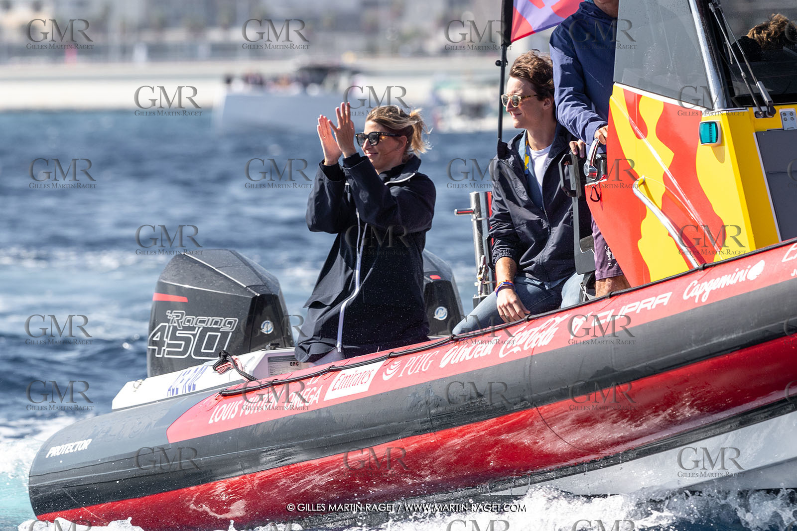 04 10 2024, Barcelona (ESP), 37th America's Cup, Louis Vuitton Cup Final, Race Day 7