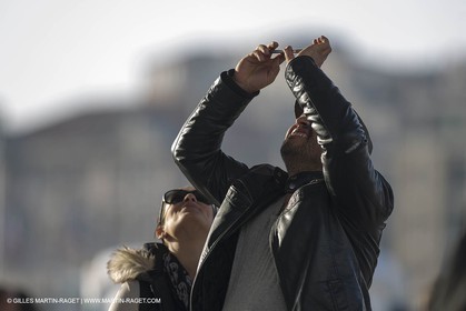 02 02 2013 Marseille (FRA,13) - Opening of the shadehouse and renovated historical Vieux Port