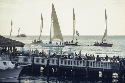 50 ft regatta, Key West, Florida, 1989