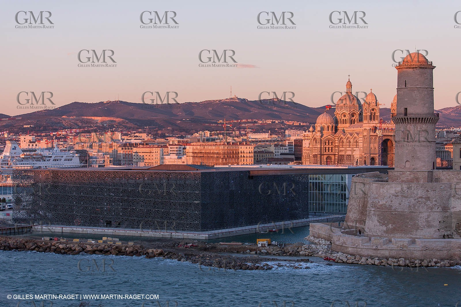 11 01 2013 - Marseille (FRA,13) - Marseille Provence 2013, European capital of Culture, MUCEM museum and Villa Mediterranee