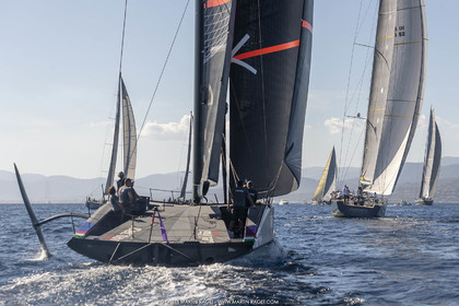 02 10 2022, Saint-Tropez (FRA,83), Voiles de Saint-Tropez 2022,  semaine des maxis, Race 1
