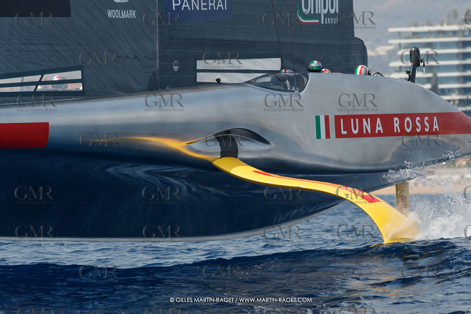 19 08 2024, Barcelona (ESP), Louis Vuitton 37ème America's Cup, Louis Vuitton Preliminary Regatta, Training Day,