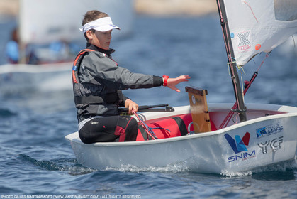 14 04 2016, Marseille (FRA,13), SNIM Dériveurs, Coupe Internationale de Printemps Optimist, Day 4