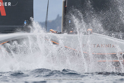 18 10 2024, Barcelona (ESP), Louis Vuitton 37th America's Cup, Final Match, Race Day 5, Race 8
