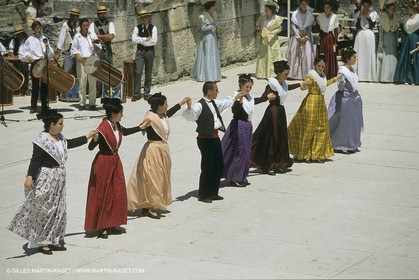 France, Provence, Traditionnal costume from Arles
