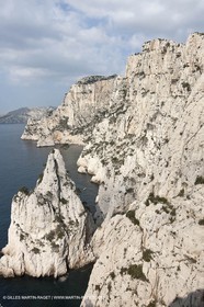 20 03 2009 - Marseille (FRA, 13) - Les Calanques - Pic de l'Eissadon et falaises du Devenson
