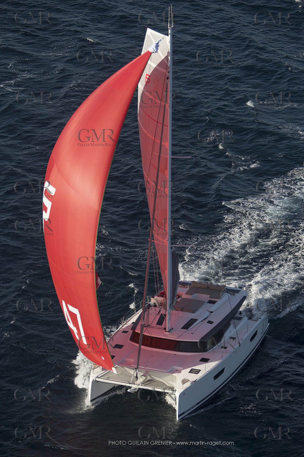Saona 47 - Fountaine Pajot - shooting helico - 7 6 2017 - Photo Guilain Grenier