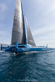 18 05 2022, Marseille (FRA), APremière navigation du trimaran Ultim SVR LAZARTIGUE à Marseille