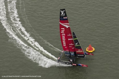 23 07 2013 - San Francisco (USA,CA) - 34th America's Cup - Louis Vuitton Cup - Race Day 9 - Emirates New Zealand Vs Luna Rossa
