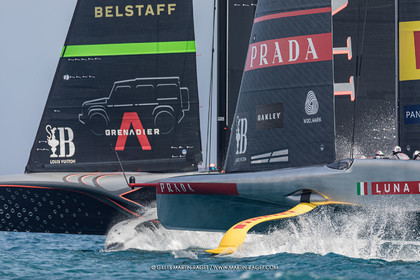 24 08 2024, Barcelona (ESP), Louis Vuitton 37th America's Cup, Louis Vuitton Prelilinary Regatta, Race Day 3