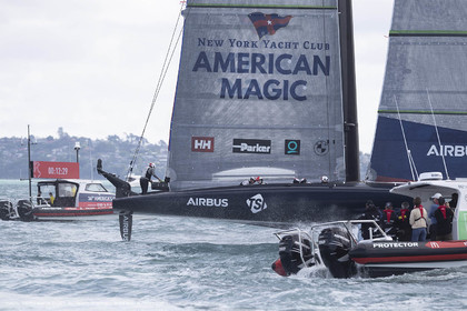 08 12 2020 - Auckland (NZL) - 36th America's Cup - Practice Sessions - Day 1