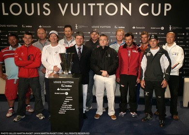 14 04 2007-Valencia (Spain)- 32nd America's Cup - BMW ORACLE Racing - Louis Vuitton Cup skippers opening press conference