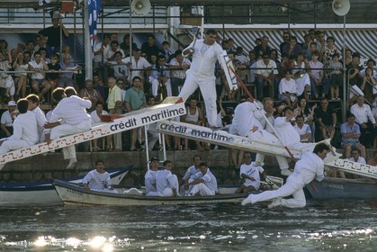 France, Languedoc -Roussilon, Joutes à Sète (34)