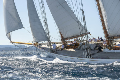 26 09 2022, Saint-Tropez (FRA,83), Voiles de Saint-Tropez 2022, Premier jour de course pour les IRC - ENtraînements pour les classiques